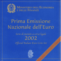 Italien Euro set BU 2002