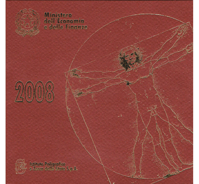 Italien Euro set BU 2008