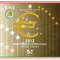 Italien Euro set BU 2012