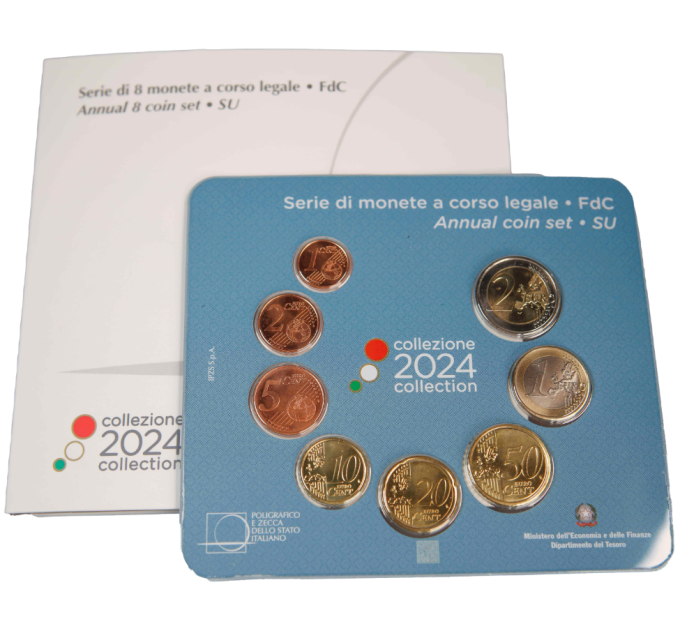 Italien Euro set BU 2024