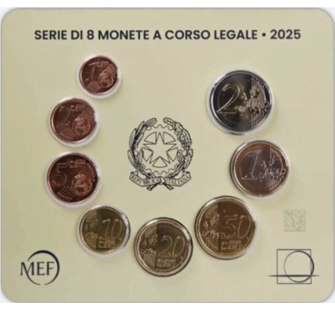 Italien Euro set BU 2025