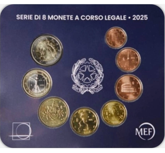 Italien Euro set BU 2025