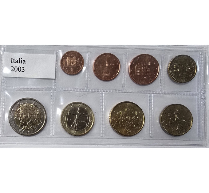 Italien euro set UNC 2003