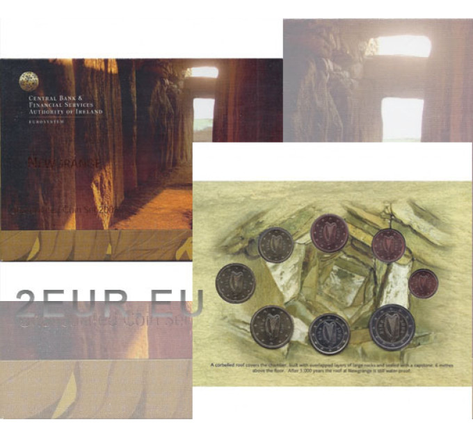 Irland euro set BU 2008 – Newgrange
