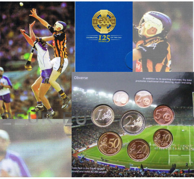 Irland euro set BU 2009 – 125 Jahre Gälische Sportorganisation