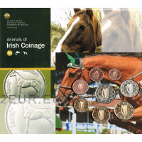 Irland euro set BU 2010 – Land der Pferde