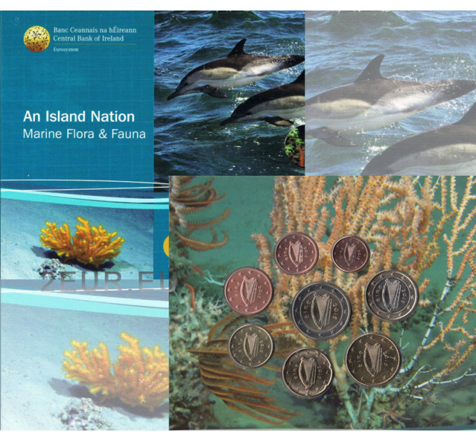 Irland euro set BU 2015 – Meeresflora und - fauna