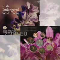 Irland euro set BU 2020 – Gefährdete irische Wildblumen