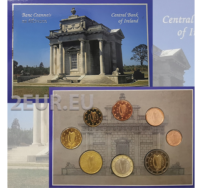 Irland euro set BU 2003 - Kulturerbe - Casino von 1759 in Marino