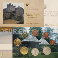Irland euro set BU 2006 – Kulturerbe – Glenveagh-Nationalpark