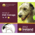 Irland euro set BU 2012 – Tiermotive auf irischen Münzen – Hound