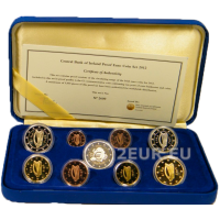 Irland euro set proof 2012 - ZEHN JAHRE EURO