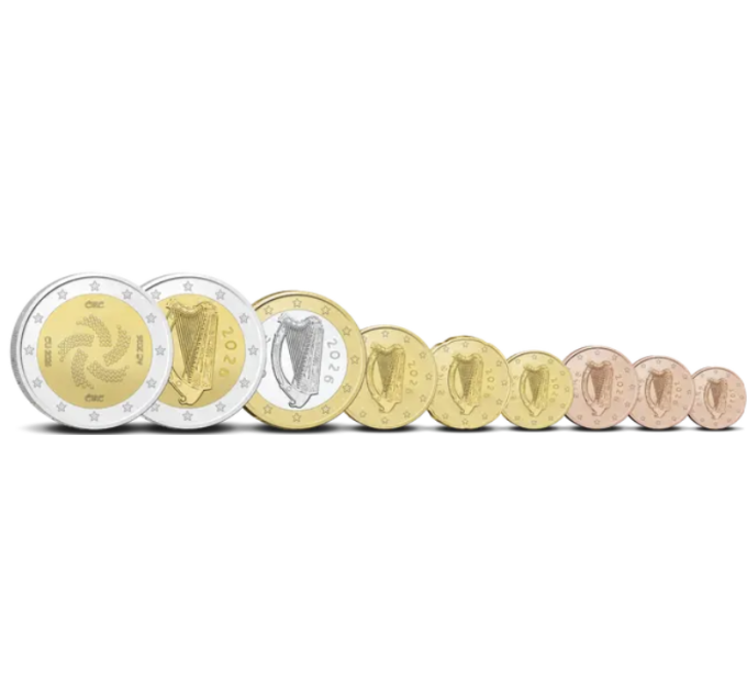 Irland euro set proof 2026