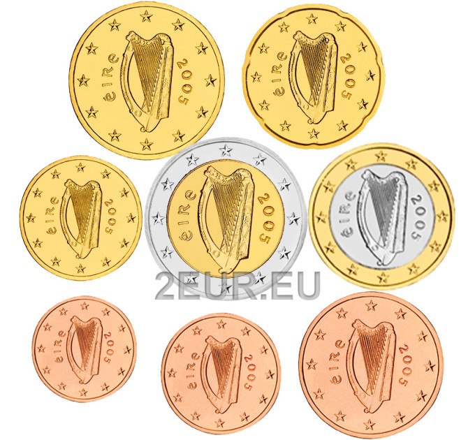 Irland 2005 - Euro set UNC