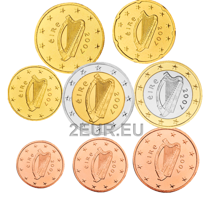 Irland 2007 - Euro set UNC
