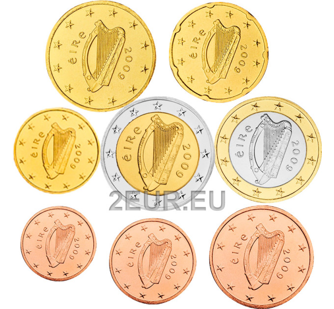 Irland 2009 - Euro set UNC