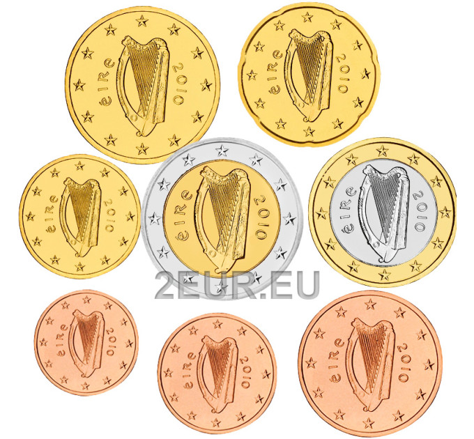 Irland 2010 - Euro set UNC