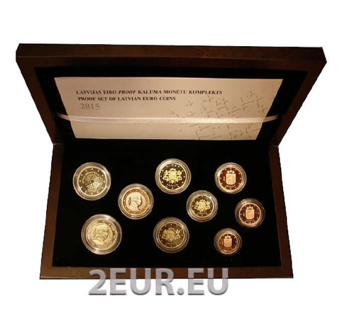 Lettland 2015 - Euro set PP - Lettische EU-Ratspräsidentschaft