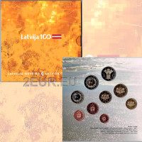 Lettland 2018 - Euro set BU