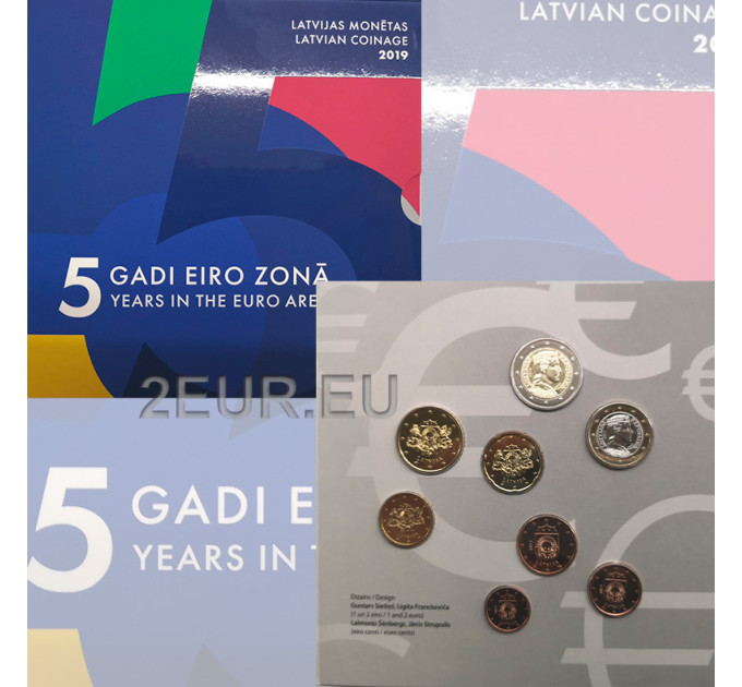 Lettland 2019 - Euro set BU