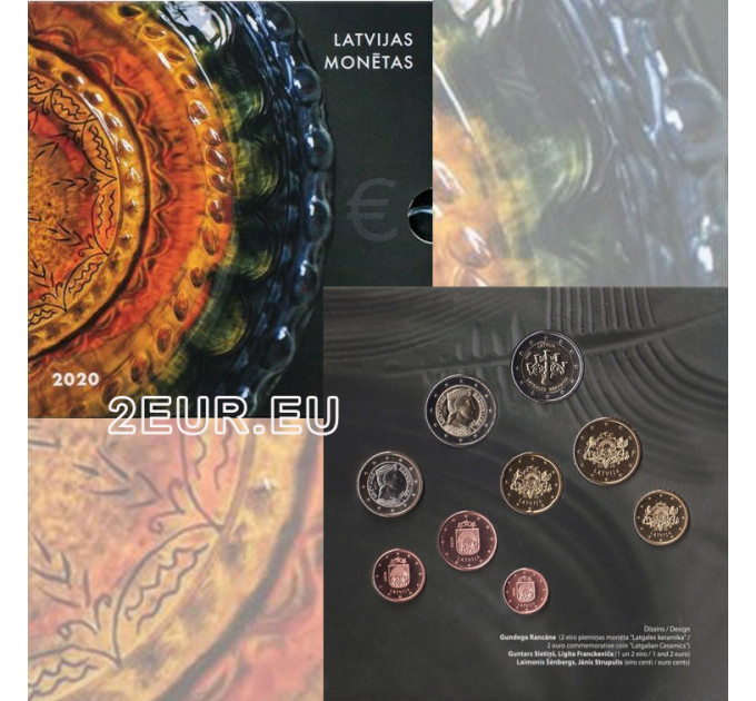 Lettland 2020 - Euro set BU