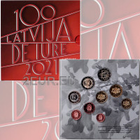 Lettland 2021 - Euro set BU
