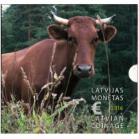 Lettland 2016 - Euro set BU