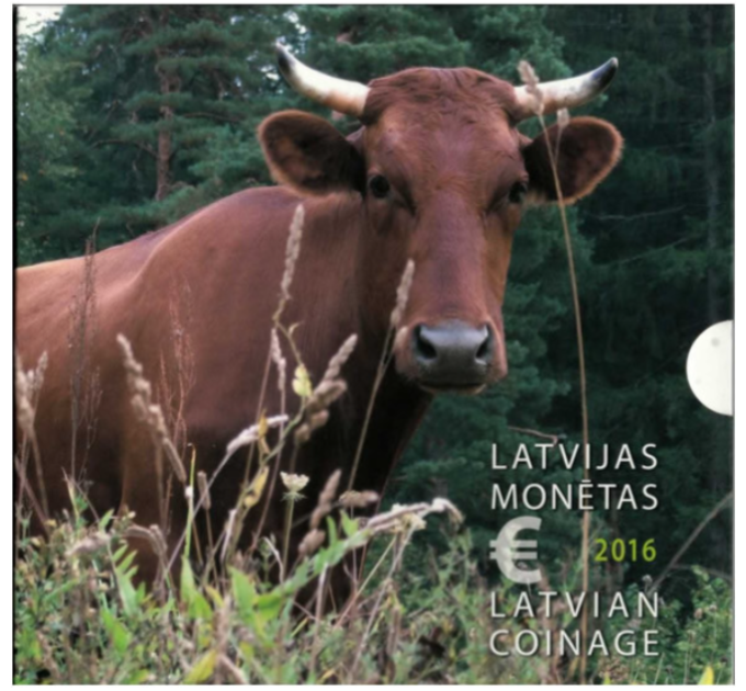 Lettland 2016 - Euro set BU