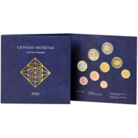 Lettland Euro set BU 2024