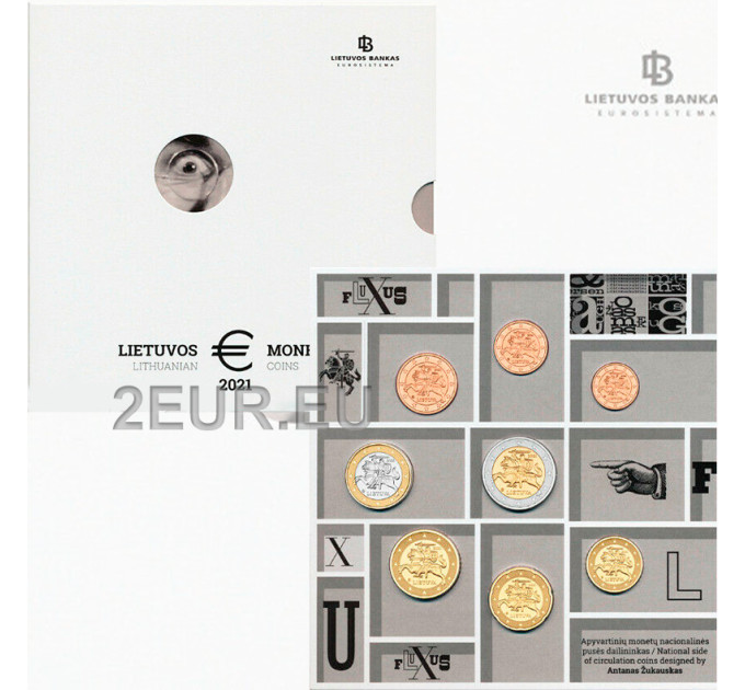 Litauen 2021 - Euro set BU