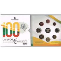 Litauen 2018 - Euro set BU