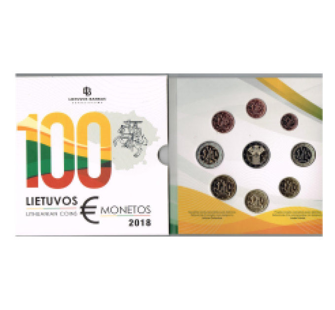 Litauen 2018 - Euro set BU