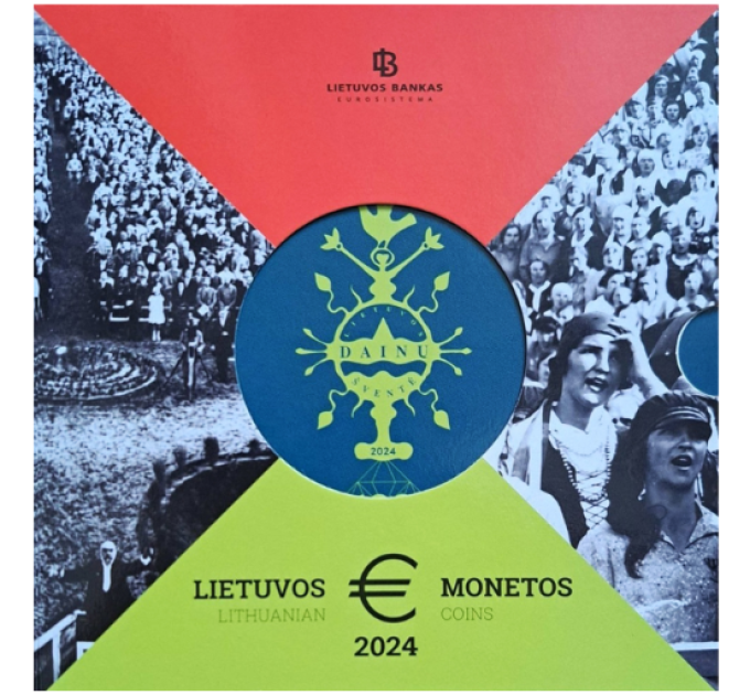 Litauen 2024 - Euro set BU