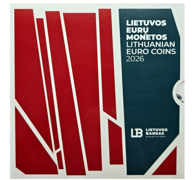 Litauen Euro set BU 2026 - Euro set BU