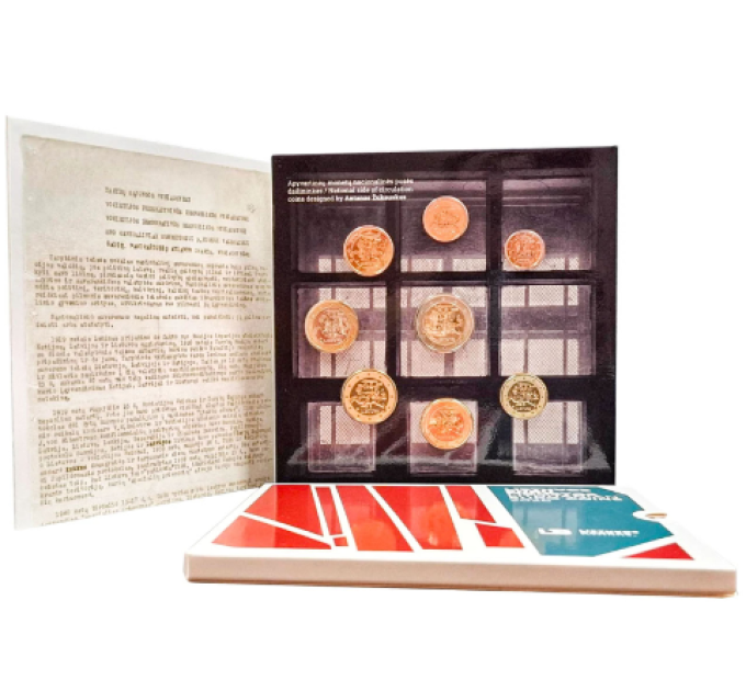 Litauen Euro set BU 2026 - Euro set BU