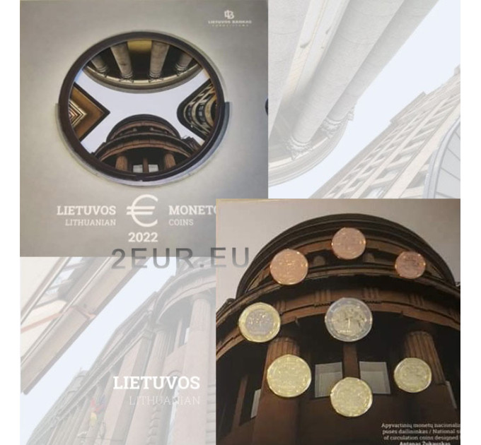 Litauen 2022 - Euro set BU