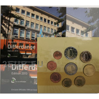 Luxemburg euro set BU 2013 – Stadt Differdingen
