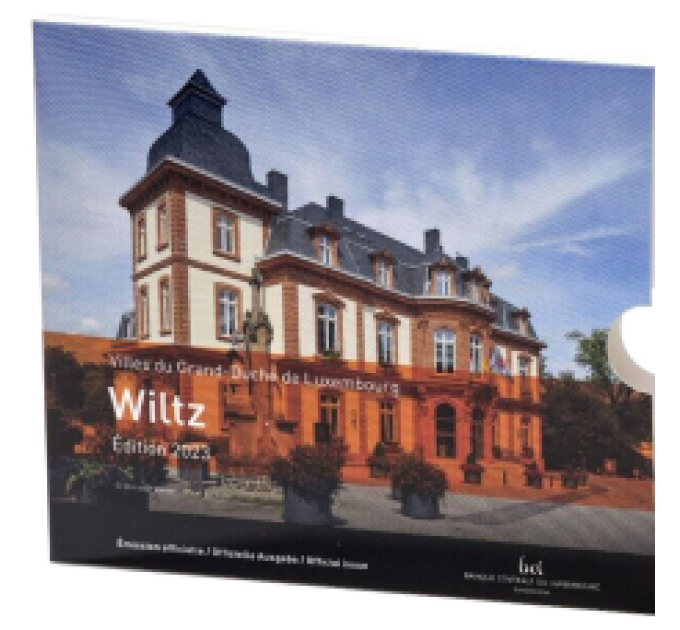 Luxemburg euro set BU 2023 – Stadt Wiltz – Internationales Olympisches Komitee