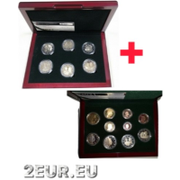 Luxemburg 2019-2021 + Euro coin set proof 2021 