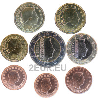 Luxemburg Euro set UNC 2021