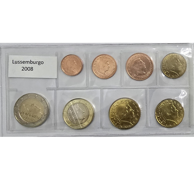 Luxemburg Euro set UNC 2008