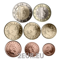 Luxemburg Euro-Set UNC 2025