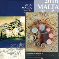 Malta Euro set BU 2016 - Ggantija