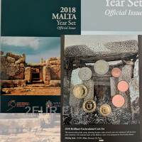 Malta euro set BU 2018