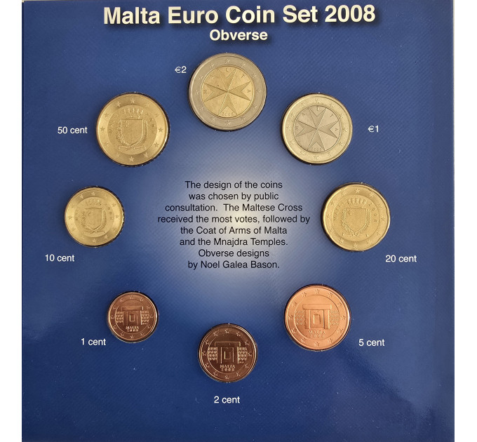 Malta Euro set BU 2008