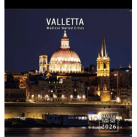Malta euro set BU 2026 - Ummauerte Städte Maltas – Valletta