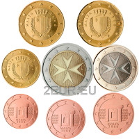 Malta Euro set UNC 2008 