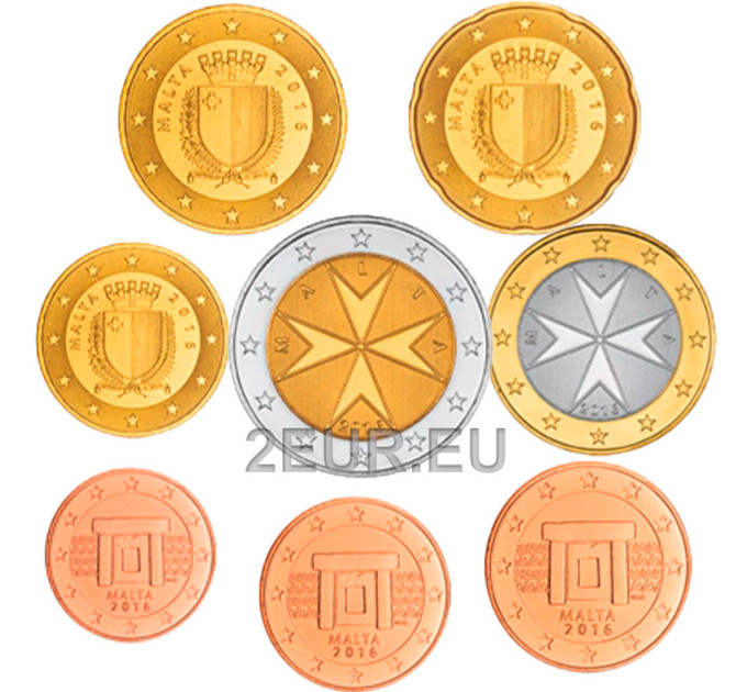 Malta Euro set UNC 2016 