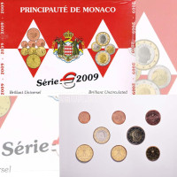 Monaco BU set  2009 - Euro-Münzsatz