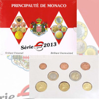 Monaco BU set  2013 - Euro-Münzsatz